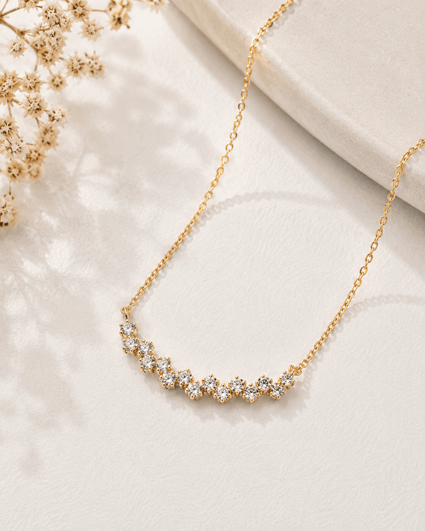 The Aura Arc 9KT Gold Necklace