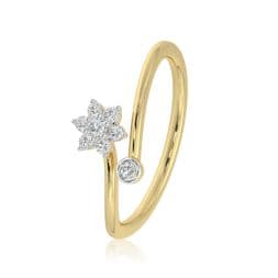 Infinity Grace 9KT Yellow Gold Diamond Ring