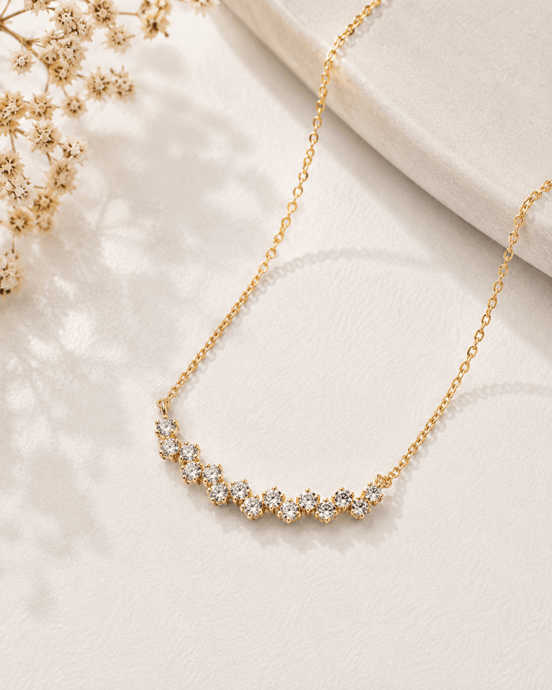 The Aura Arc 9KT Gold Necklace